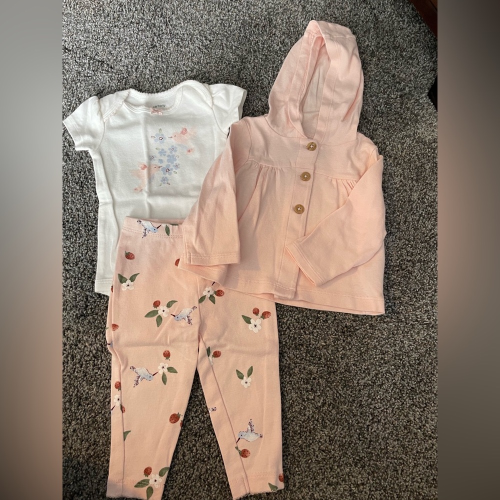 Pink matching set with Hoodie and Leggings